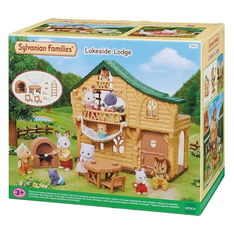 EPOCH Cabaña del Lago, Color Beige y Verde (05451)