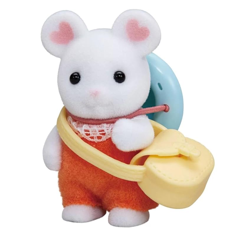 EPOCH Mouse Baby Bebé Ratón Marshmallow, Color Colorido , (EPOCH 5408)