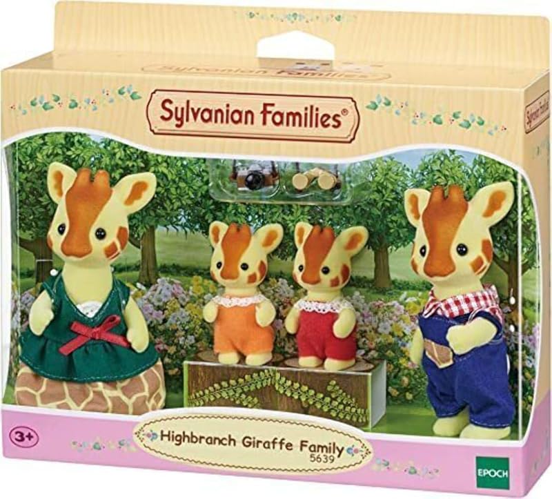 Sylvanian Families 5639 Familia Jirafa - Casa de muñecas