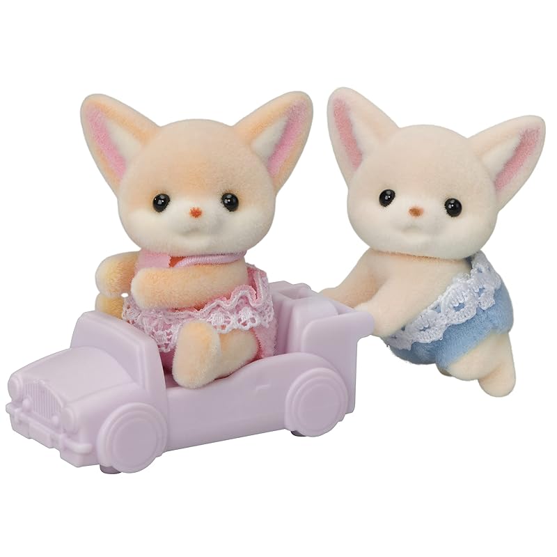Sylvanian Families 5697 Gemelos Zorro del Desierto - Casa de muñecas