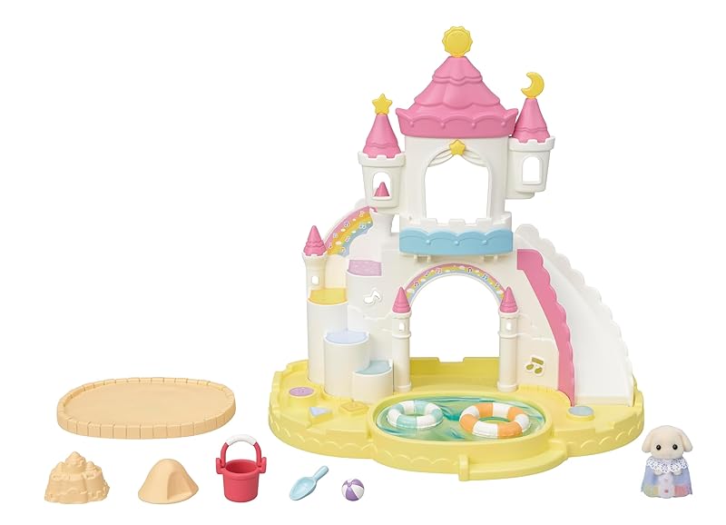 Sylvanian Families - 5746 Caja de Arena y Piscina - Casa de muñecas
